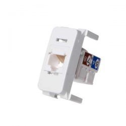 MARGIRIUS B3 TOMADA INFORMATICA RJ45 CAT5E BR - 12173 - ATACADO ZR