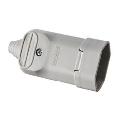 MARGIRIUS PINO FEMEA CINZA 2P 20A PRENSA CABO - 12586 - ATACADO ZR