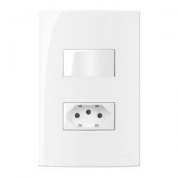 MARGIRIUS SLEEK CONJ. 4X2 1 INTERRUP. SIMPLES 10A + 1 TOM. 2... - ATACADO ZR