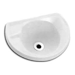 LOGASA LAVATORIO COLIBRI SUSPENSO 38X28 BRANCO - 06519 - ATACADO ZR
