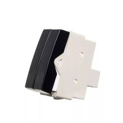 MARGIRIUS EBONY SLEEK INTERRUPTOR DUPLO PARALELO 10A 250V - ... - ATACADO ZR