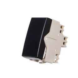MARGIRIUS EBONY SLEEK INTERRUPTOR SIMPLES 10A 250V - 12156 - ATACADO ZR