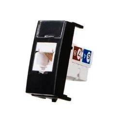 MARGIRIUS EBONY SLEEK TOMADA INFORMATICA RJ45 CAT5E - 12191 - ATACADO ZR