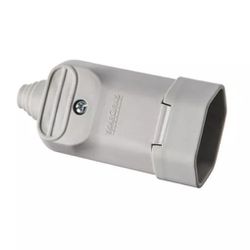 MARGIRIUS PINO FEMEA CINZA 2P+T 20A PRENSA CABO - 12624 - ATACADO ZR
