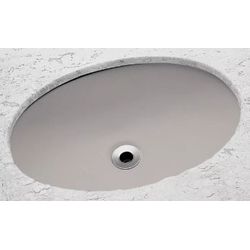 INCEPA CUBA EMBUTIR OVAL PEQUENA 39X30 CINZA PLATINA - 06565 - ATACADO ZR