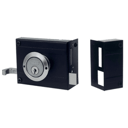 STAM FECHADURA SOBREPOR 701/100 PRETO FOSCO - 04325 - ATACADO ZR
