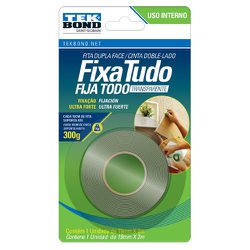 TEK BOND FITA DUPLA FACE ACRILICA INTERNO 19MM X 2M BLISTER ... - ATACADO ZR