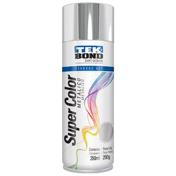 TEK BOND SPRAY PRATA METALICO 350ML / 250G - 10990 - ATACADO ZR