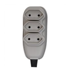 ILUMI EXTENSÃO CINZA CORDÃO PARALELO 2P 10mts - 09402 - ATACADO ZR