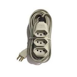 ILUMI EXTENSÃO COMPACTA CZ CABO PP 2P+T 03M - 10781 - ATACADO ZR