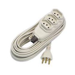 ILUMI EXTENSÃO COMPACTA CZ CABO PP 2P+T 05M - 10783 - ATACADO ZR