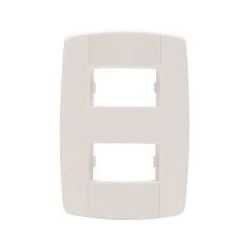 ILUMI LEV PLACA 4X2 2 MODULOS SEPARADOS - 10092 - ATACADO ZR