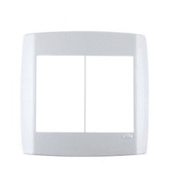 ILUMI PLACA SLIM 4X4 C/SUP. 3+3 MODULOS - 07922 - ATACADO ZR