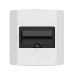 ILUMI QUADRO DISTRIB. 4/6 DISJ. NEMA/DIN C/ BARRAM. (LENTE F... - ATACADO ZR
