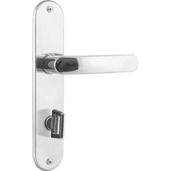 ALIANÇA FECHADURA WC INOX PREMIUM (2800/71IP)ESPELHO - 07305 - ATACADO ZR