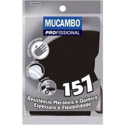 MUCAMBO LUVA PRETA REFORÇADO ANTI-DERRAPANTE XXG - 06403 - ATACADO ZR