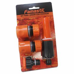 FAMASTIL IRRIGADOR KIT P/ JARDIM ENGATE RÁPIDO ESGUICHO - 11... - ATACADO ZR
