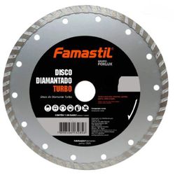 FAMASTIL DISCO DIAMANTADO TURBO 4.3/8 110MM - 09662 - ATACADO ZR