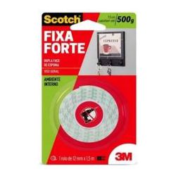 3M FITA DUPLA FACE ESPUMA 12MM X 1,5MT (750G) - 11971 - ATACADO ZR