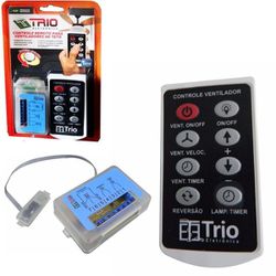 TRIO CONTROLE REMOTO INFRAVERMELHO TETO - 10425 - ATACADO ZR