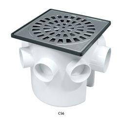 ASTRA CAIXA SIFONADA QUAD CROMADA 15X15 - 05873 - ATACADO ZR
