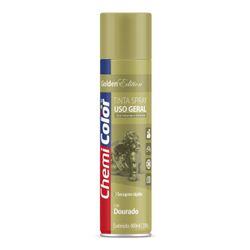 BASTON SPRAY CHEMICOLOR USO GERAL DOURADO 400ML - 06445 - ATACADO ZR
