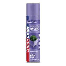 BASTON SPRAY CHEMICOLOR USO GERAL VIOLETA CLARO 400ML - 0644 - ATACADO ZR