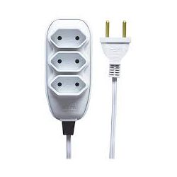 ILUMI EXTENSÃO BRANCA CORDÃO PARALELO 2P 05M - 08154 - ATACADO ZR