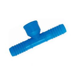 REBOUÇAS IRRIG TEE INTERNO 1' AZUL C/25 - 12215 - ATACADO ZR