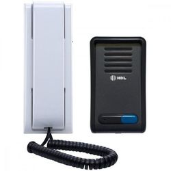 HDL PORTEIRO ELETRONICO F8 GRAFITE COM INTERRUPTOR AZ-S02 BC... - ATACADO ZR