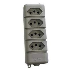 KAHEL TOMADA BARRA QUADRUPLA 10A/20A 2P+T CZ BIAMPER - 12379 - ATACADO ZR