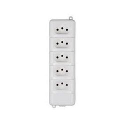 KAHEL TOMADA BARRA QUINTUPLA 10A/20A 2P+T BR BIAMPER - 12374 - ATACADO ZR