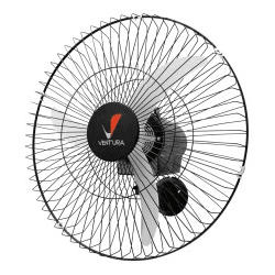 VENTI DELTA VENTILADOR OSCILANTE PAREDE 60CM PRETO BIVOLT VE... - ATACADO ZR