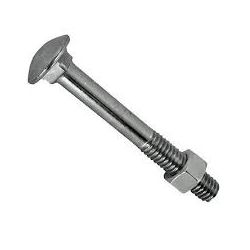 JOMARCA PF FRANCÊS ZINCADO C/ PORCA 5/16 X 4 C/100 - 11803 - ATACADO ZR