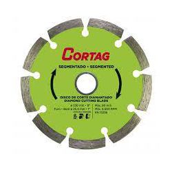 CORTAG DISCO DIAMANTADO SEGMENTADO 230 (FURO 25,4 / REDUÇÃO ... - ATACADO ZR
