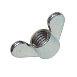 JOMARCA PORCA ZAMACK BORBOLETA 3/8 ZINCADO C/ 200 - 11813 - ATACADO ZR