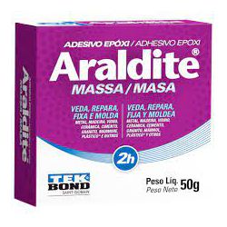 TEK BOND ARALDITE MASSA 50G - 13506 - ATACADO ZR
