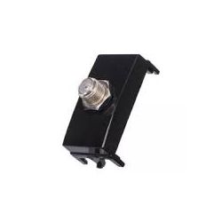 MARGIRIUS EBONY CLEAN TOMADA TV COAXIAL 75 OHMS - 13534 - ATACADO ZR