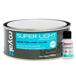 MASSAFIX ADESIVO SUPER LIGHT 495 GRS (C/CATALIZADOR) - 1091 - ATACADO ZR
