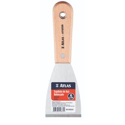 ATLAS ESPATULA DE AÇO REFORÇADO 60MM - 10672 - ATACADO ZR