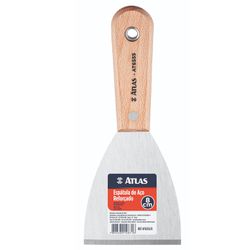 ATLAS ESPATULA DE AÇO REFORÇADO 80MM - 10673 - ATACADO ZR