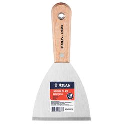 ATLAS ESPATULA DE AÇO REFORÇADO 100MM - 10674 - ATACADO ZR