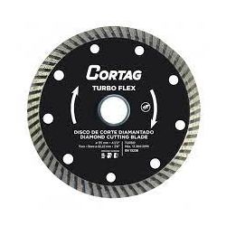 CORTAG DISCO CORTE DIAMANTADO TURBO FLEX 115 (FURO22) - 1347 - ATACADO ZR