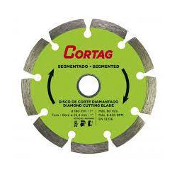CORTAG DISCO DIAMANTADO SEGMENTADO 180 (FURO 25,4 / REDUÇÃO ... - ATACADO ZR
