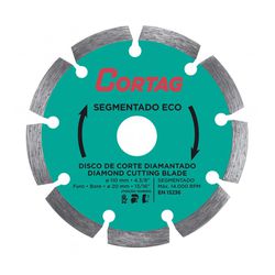 CORTAG DISCO DIAMANTADO SEGMENTADO ECO 110MM - 13563 - ATACADO ZR