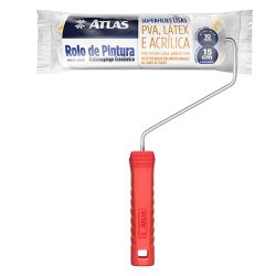 ATLAS ROLO ANTI RESPINGO LÃ SINTÉTICA 15CM - 13476 - ATACADO ZR