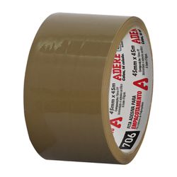 ADERE FITA EMBALAGEM MARROM 45MMX40M - 09150 - ATACADO ZR