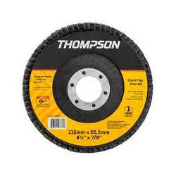 THOMPSON DISCO FLAP 4.1/2” GRÃO 080 - 13570 - ATACADO ZR