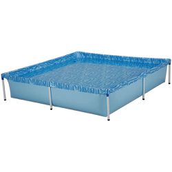 MOR PISCINA MONTÁVEL QUADRADA 1.500 LITROS - 13735 - ATACADO ZR