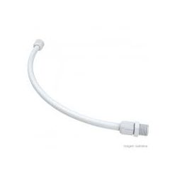 PLASTUBOS ENGATE FLEXIVEL PVC BRANCO 60CM - 13566 - ATACADO ZR